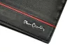 Pierre Cardin SAHARA TILAK15 325 fekete-piros férfi bőr pénztárca 12 x 9.5 x 2.5 cm