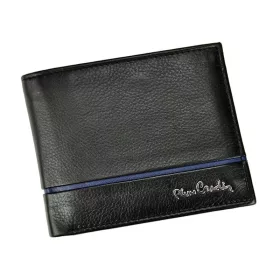   Pierre Cardin SAHARA TILAK15 325 fekete férfi bőr pénztárca 12 x 9.5 x 2.5 cm
