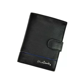   Pierre Cardin SAHARA TILAK15 326A fekete férfi bőr pénztárca 10 x 13 cm