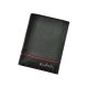Pierre Cardin SAHARA TILAK15 331 fekete-piros férfi bőr pénztárca 9.7 x 13 x 2.8 cm