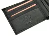 Pierre Cardin SAHARA TILAK15 8824 fekete-piros férfi bőr pénztárca 11 x 9.5 x 2 cm