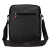 Bag Street 2362 fekete férfi poliészter övtáska 23 x 28 x 8 cm
