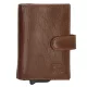 18208006 Hide and Stitches safety wallet barna