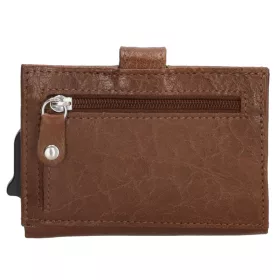 18208006 Hide and Stitches safety wallet barna