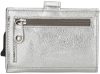 Hide and Stitches ezüst pop-up bankkártyatartó 10 x 7 cm