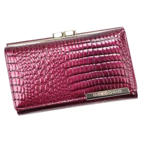   Gregorio GF108 magenta női bőr pénztárca 14.5 x 8.5 x 3 cm