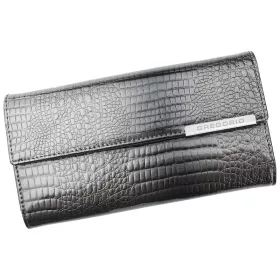   Gregorio GF109 szürke női bőr pénztárca 18.5 x 10 x 3 cm