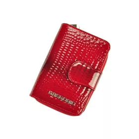   Gregorio GF115 piros lakkbőr női pénztárca 9.5 x 13 x 3.3 cm