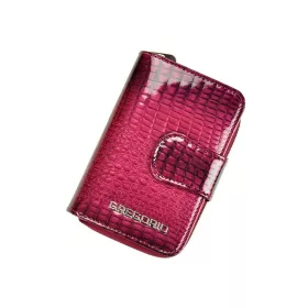   Gregorio GF115 magenta lakkbőr női pénztárca 9.5 x 13 x 3.3 cm