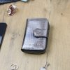 Gregorio GF115 szürke lakkbőr női pénztárca 9.5 x 13 x 3.3 cm