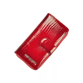   Gregorio GF116 piros lakkbőr női pénztárca 9.5 x 17 x 3.3 cm