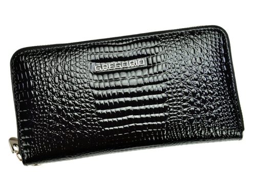 Gregorio GF119 fekete női bőr pénztárca 20 x 10.5 x 2.8 cm 