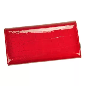 Gregorio BC-106 piros női bőr pénztárca 19 x 10 x 3.3 cm