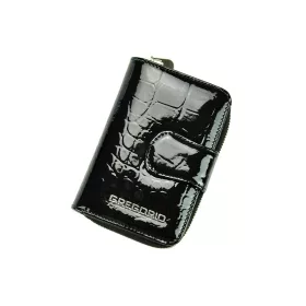   Gregorio BC-115 fekete női bőr pénztárca 9.5 x 13 x 3.3 cm