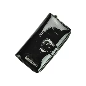   Gregorio BC-116 fekete női bőr pénztárca 9.5 x 17 x 3.3 cm