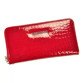   Gregorio BC-119 piros női bőr pénztárca 19.5 x 10.5 x 2.5 cm
