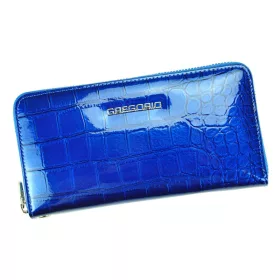   Gregorio BC-119 kék női bőr pénztárca 19.5 x 10.5 x 2.5 cm