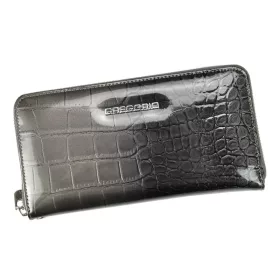   Gregorio BC-119 szürke női bőr pénztárca 19.5 x 10.5 x 2.5 cm