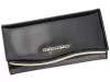 Gregorio ZLF-106 fekete női marhabőr pénztárca 19 x 10 x 3.5 cm