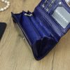 Gregorio ZLF-114 navy női bőr pénztárca 17.5 x 9.5 x 3.5 cm
