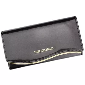   Gregorio ZLF-114 szürke női bőr pénztárca 17.5 x 9.5 x 3.5 cm