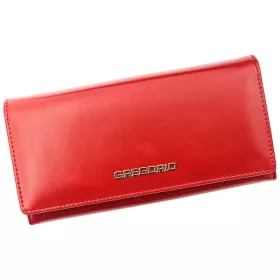 Gregorio N120 piros női bőr pénztárca 18.5 x 9.5 x 3 cm