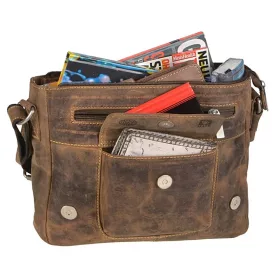 Greenburry férfi bőr zsebes oldaltáska