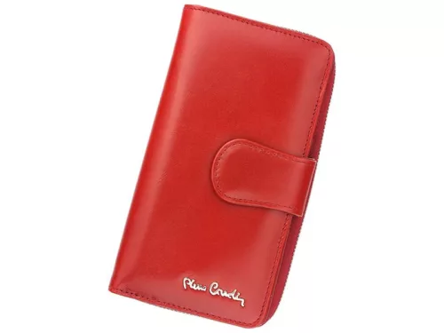 Pierre Cardin 01 LINE 116 piros női bőr pénztárca 9.5 x 17 x 3.3 cm 