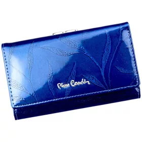   Pierre Cardin 02 LEAF 108, kék női bőr pénztárca 14,5 x 8,5 cm
