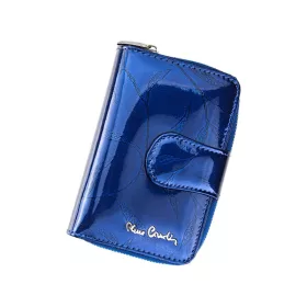   Pierre Cardin 02 LEAF 115, kék női bőr pénztárca 9,5 x 13 cm