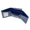 Pierre Cardin 02 LEAF 117 kék női marhabőr pénztárca 12.5 x 8 x 3.5 cm