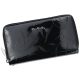 Pierre Cardin 02 LEAF 118 fekete női bőr pénztárca 20 x 11 cm