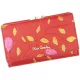 Pierre Cardin 04 PLANT 108 piros női bőr pénztárca 14,5 x 8,5 cm