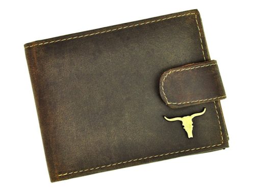 Wild RM-02L-BAW BUFFALO barna férfi bőr pénztárca 13 x 9.5 x 2.5 cm