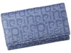 Pierre Cardin PSP87 455 kék női rostbőr pénztárca 16 x 9.5 x 3.5 cm
