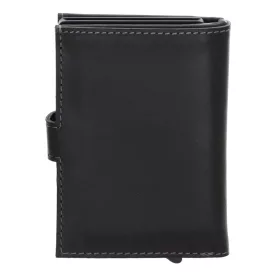 20415 001 Hide and Stitches safety wallet fekete