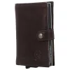 20572 097 Hide and Stitches safety wallet sötétbarna