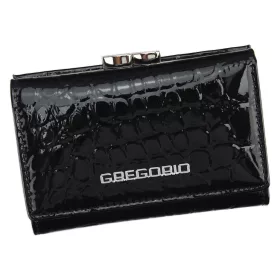   Gregorio BC-117 fekete női bőr pénztárca 12.5 x 9 x 3.5 cm