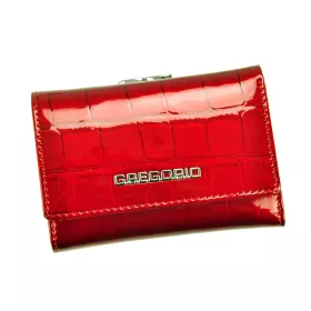   Gregorio BC-117 piros női bőr pénztárca 12.5 x 9 x 3.5 cm