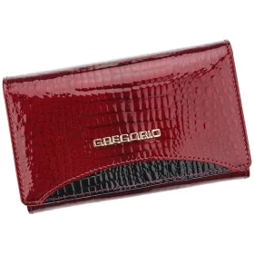   Gregorio GP-101 piros női bőr pénztárca 15.5 x 9.5 x 3.5 cm
