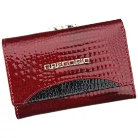   Gregorio GP-117 piros női bőr pénztárca 12.5 x 8 x 3.5 cm