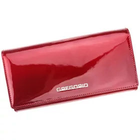   Gregorio SH-100 piros női bőr pénztárca 18.5 x 10 x 3.5 cm