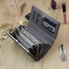 Gregorio SH-100 szürke női marhabőr pénztárca 18.5 x 10 x 3.5 cm
