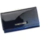 Gregorio SH-108 kék női marhabőr pénztárca 14.5 x 9 x 3.8 cm