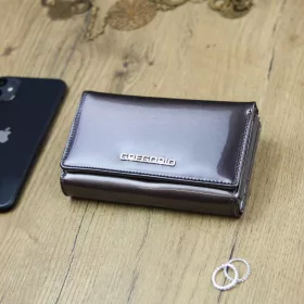   Gregorio SH-108 taupe női bőr pénztárca 14.5 x 9 x 3.8 cm