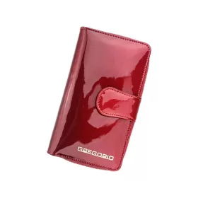   Gregorio SH-116 piros női bőr pénztárca 9.5 x 17 x 3.3 cm