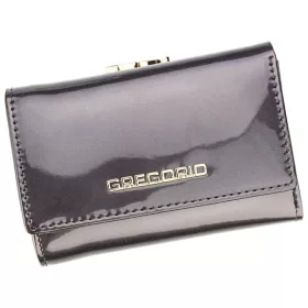  Gregorio SH-117 szürke női bőr pénztárca 12.5 x 8 x 3.5 cm 