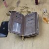 Gregorio SH-118 taupe női bőr pénztárca 20 x 11 x 4 cm