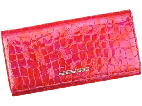 Gregorio FS-106 magenta női bőr pénztárca 19.3 x 10 x 3.5 cm