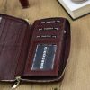 Gregorio FS-119 bordó női bőr pénztárca 19.5 x 10.5 x 2.8 cm